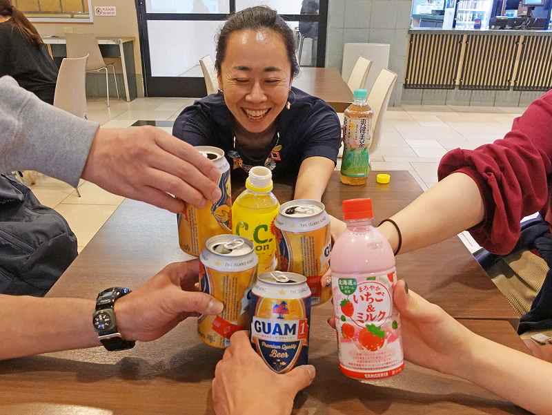 グアムビール@東京発パラオダイビングツアー