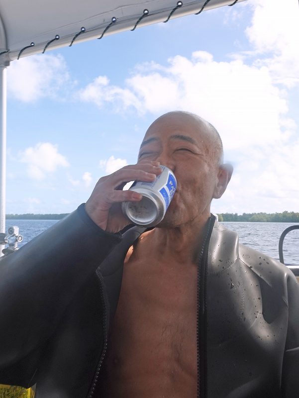 ブルーアサヒビール@東京発パラオダイビングツアー