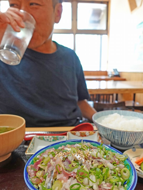 アジのまご茶漬け＠西伊豆海産亭ランチ