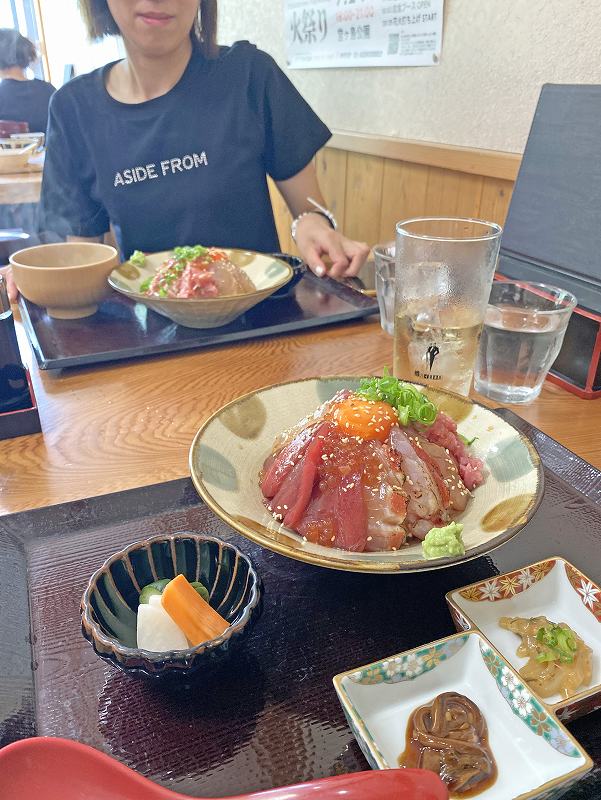 海鮮丼@西伊豆海産亭ランチ