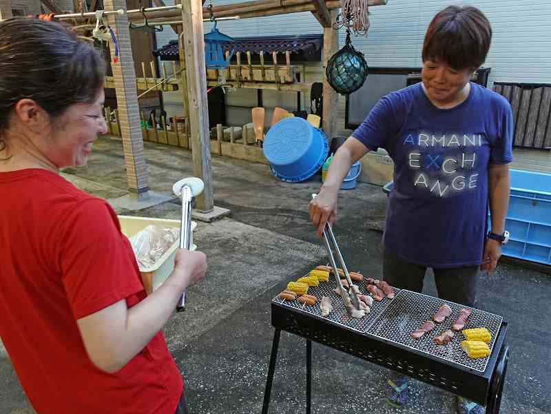 BBQ@柏島ダイビングツアー
