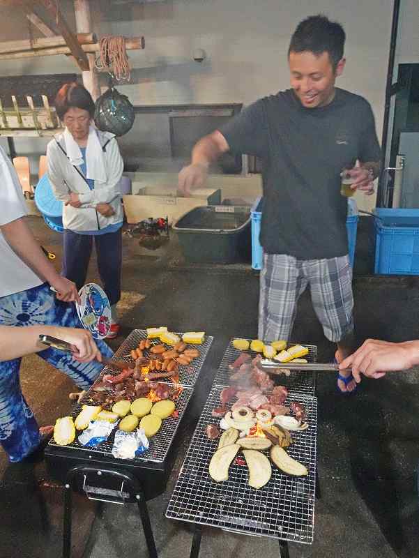 フィンハウスBBQ@東京発柏島ダイビングツアー