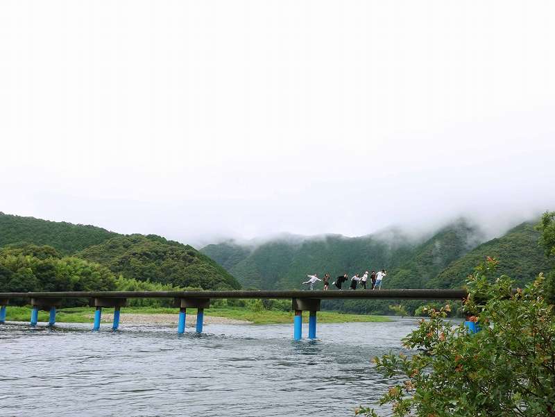 高知観光沈下橋@東京発柏島ダイビングツアー