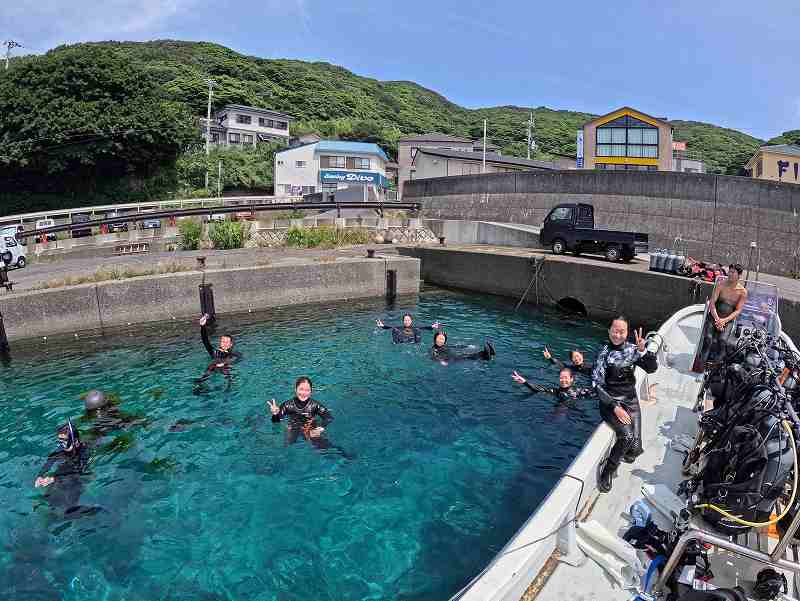 集合写真@東京発柏島ダイビングツアー