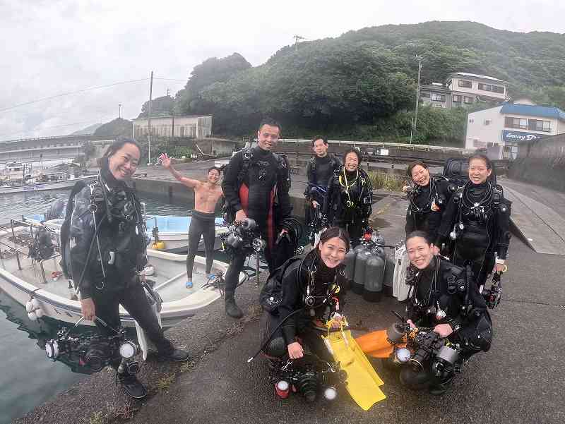 フォト合宿@東京発柏島ダイビングツアー