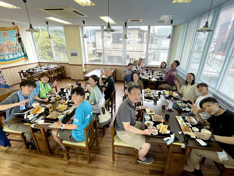 なぶらランチ@かっちゃま(勝山)ダイビングツアー