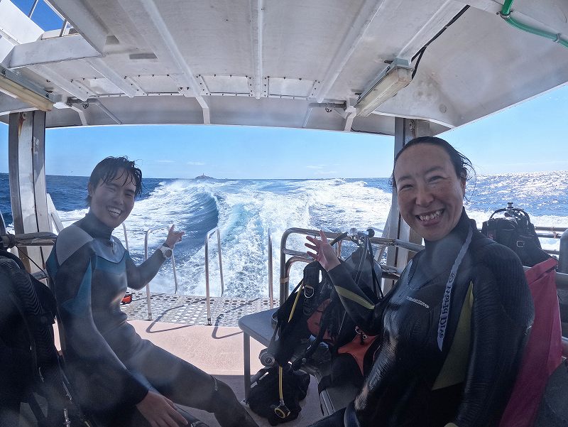 海遊社ボート＠東京発神子元ダイビングツアー