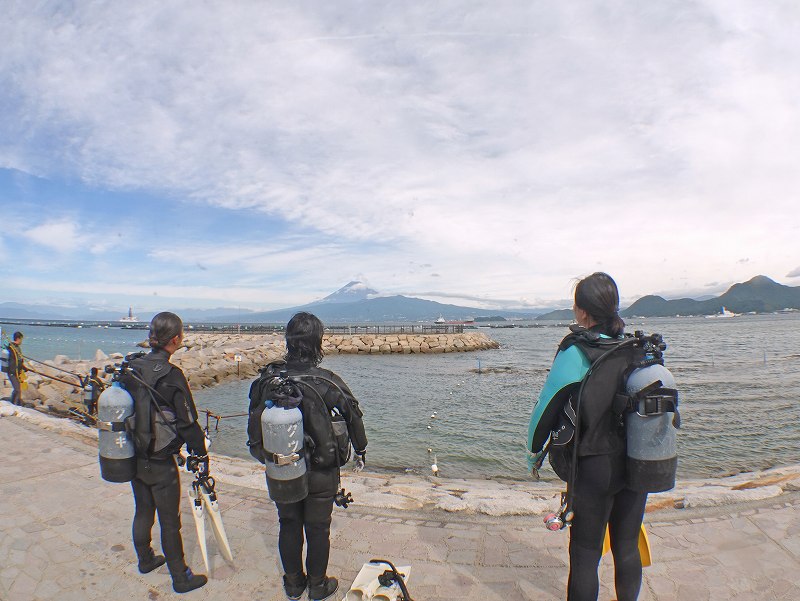 富士山＠平沢ダイビングツアー