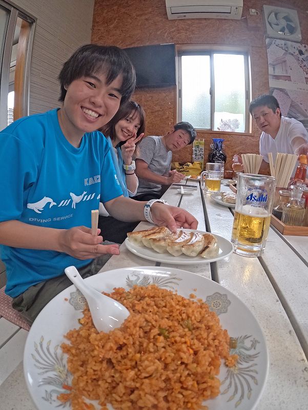 南国チャーハン＠三宅島ダイビング＆ドルフィンスイムツアー