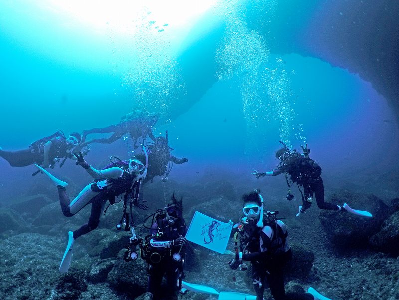 記念ダイブ＠三宅島ダイビング＆ドルフィンスイムツアー