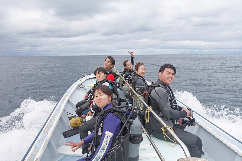 神子元からの妻良ダイビングツアー