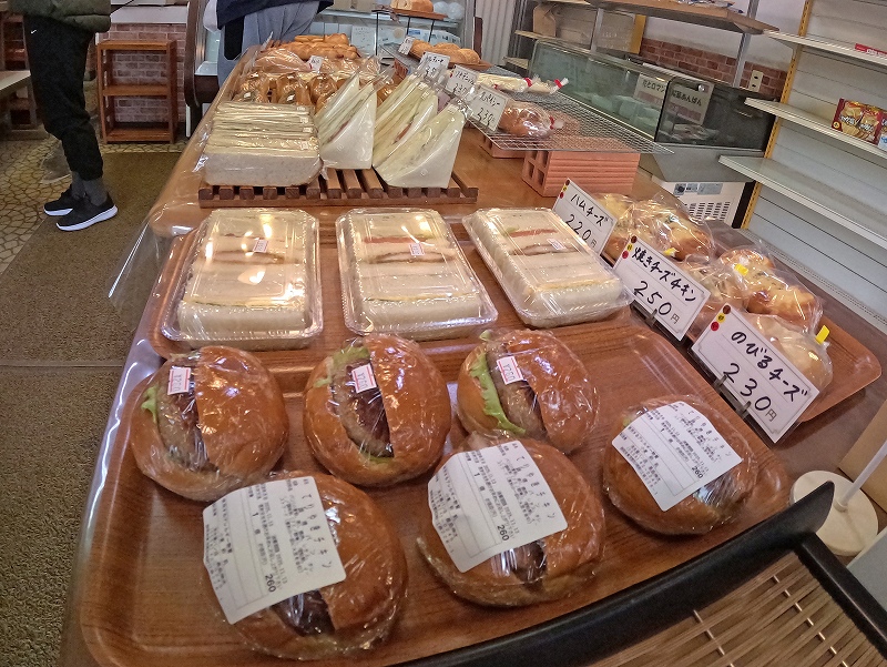 ベーカリーショップ清水屋＠東京発雲見ダイビングツアー