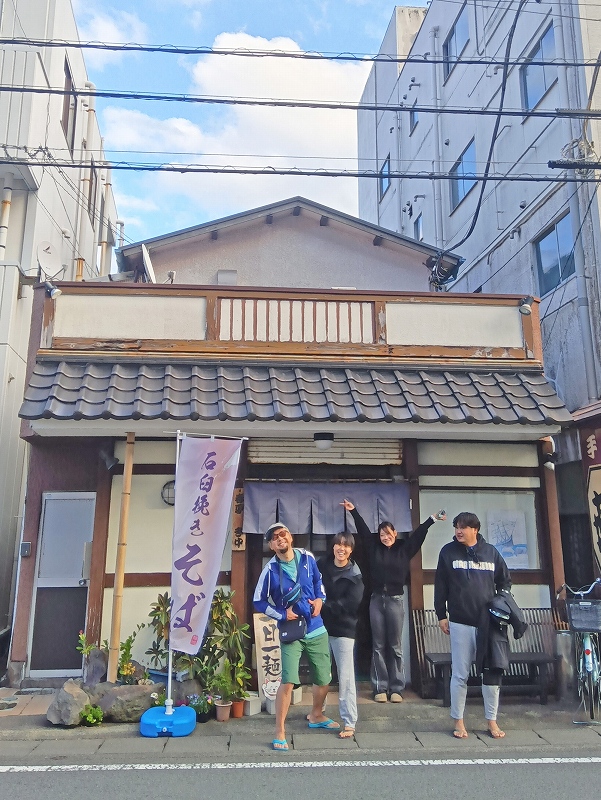 下田ランチ藪蕎麦＠東京発神子元ダイビングツアー