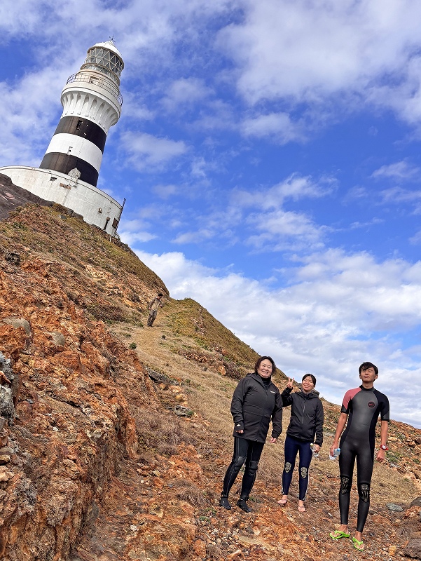 神子元島灯台@東京発神子元ダイビングツアー