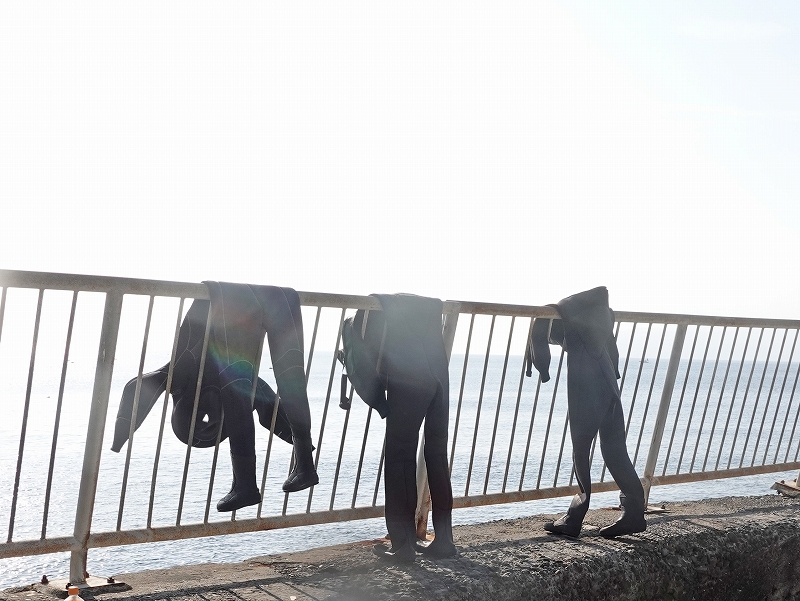 ドライスーツ練習@東京ダイビングスクール