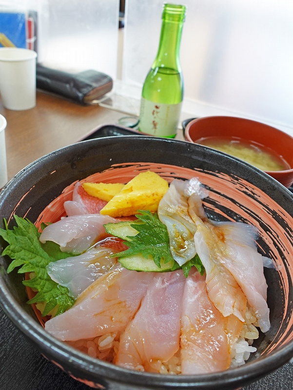 下田ランチ金目亭@東京発神子元ダイビングツアー