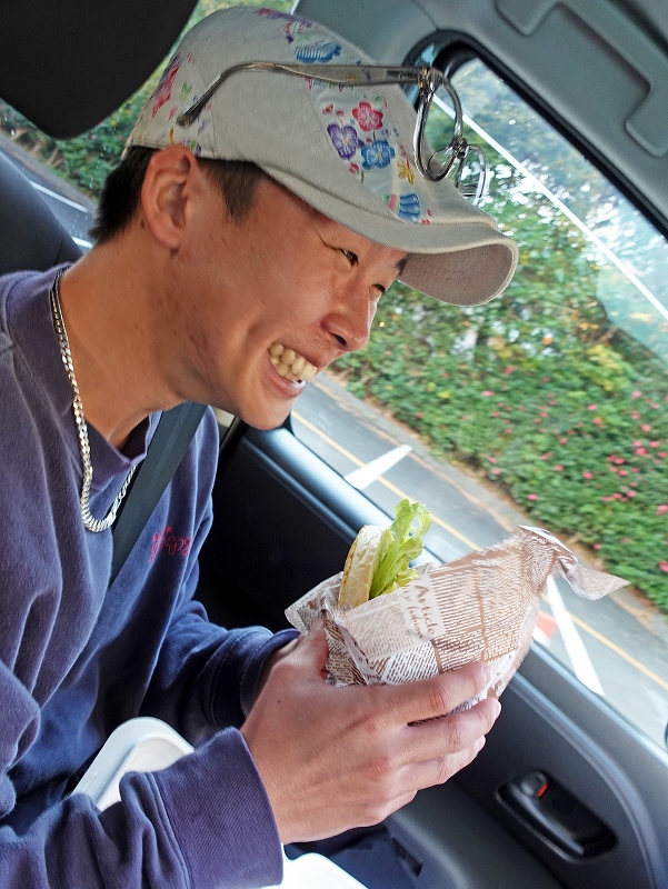 金目バーガー@東京発神子元ダイビングツアー