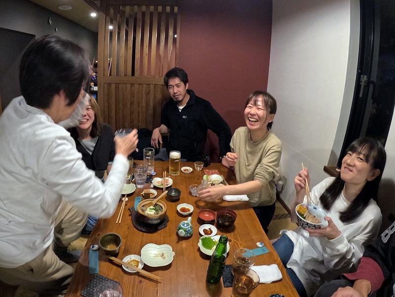 クリスマス忘年会＠東京発田子ダイビングツアー