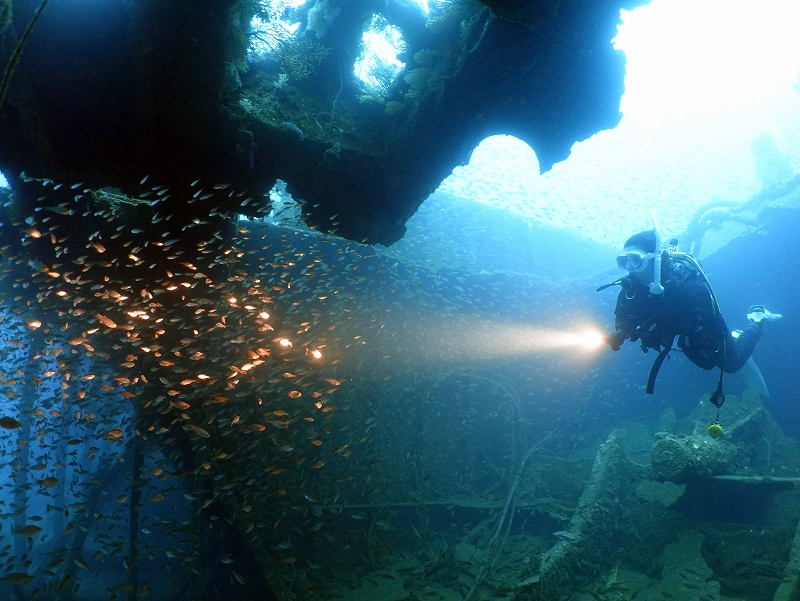 沈船@東京発熱海ダイビングツアー