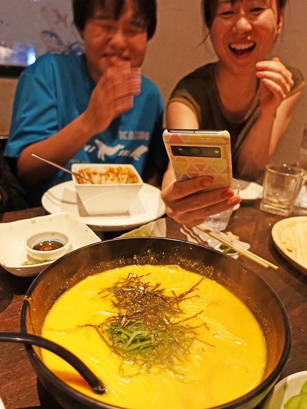 ひとしウニそーめんちゃんぷるー@東京発石垣島ダイビングツアー