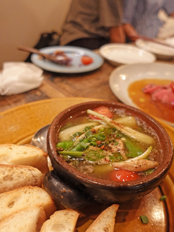 てぃんがーらアヒージョ@東京発石垣島ダイビングツアー