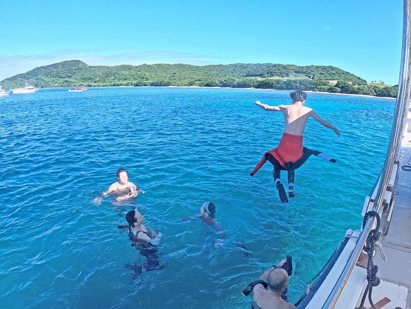 飛び込みタイム@東京発石垣島ダイビングツアー