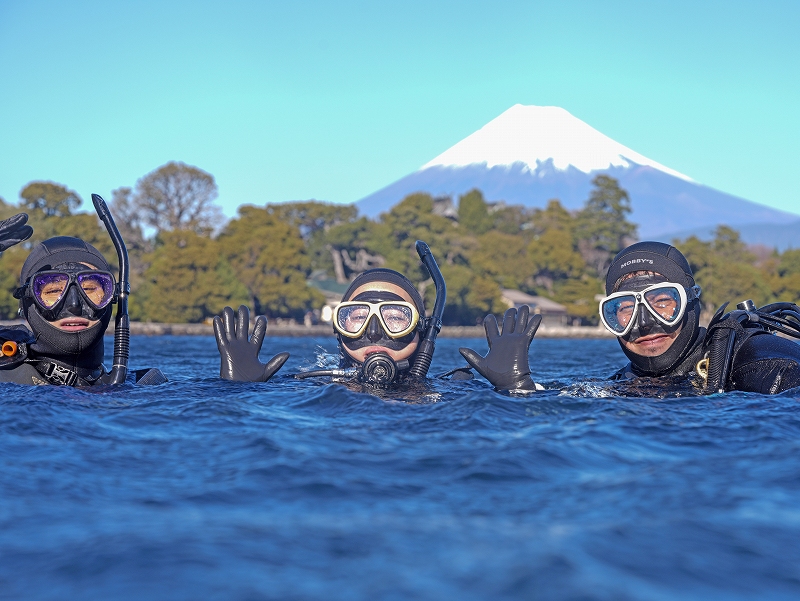 富士山＠東京発大瀬崎リフレッシュダイビングツアー