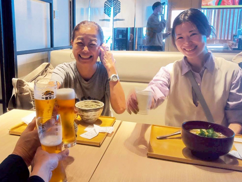 成田空港レストラン＠東京発マラパスクアダイビングツアー