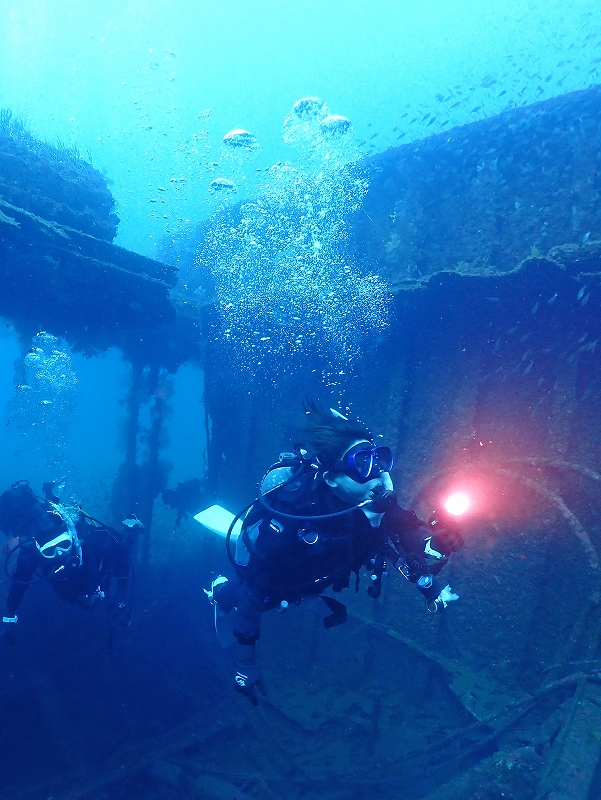 沈船＠東京発熱海ダイビングツアー