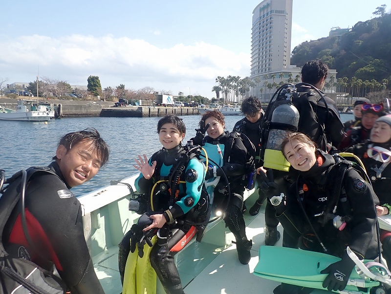 一人参加OK＠東京発熱海ダイビングツアー
