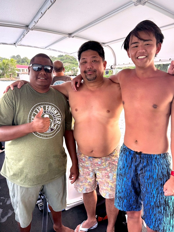 クルーズコントロールルーベン@東京発パラオダイビングツアー