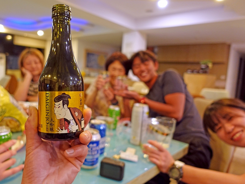 日本酒@東京発パラオダイビングツアー
