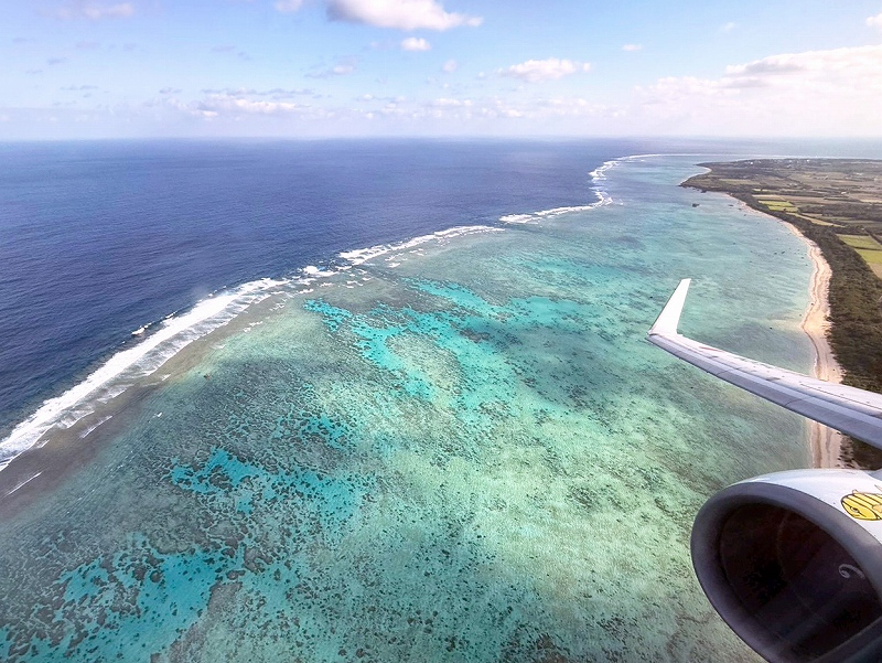 上空写真@東京発石垣島ダイビングツアー