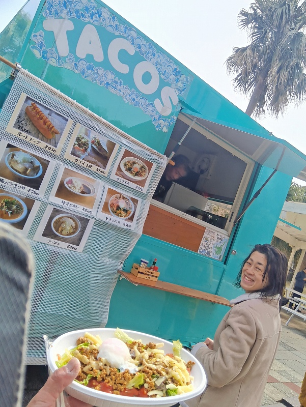 キッチンカーランチ＠東京発IOPダイビングツアー