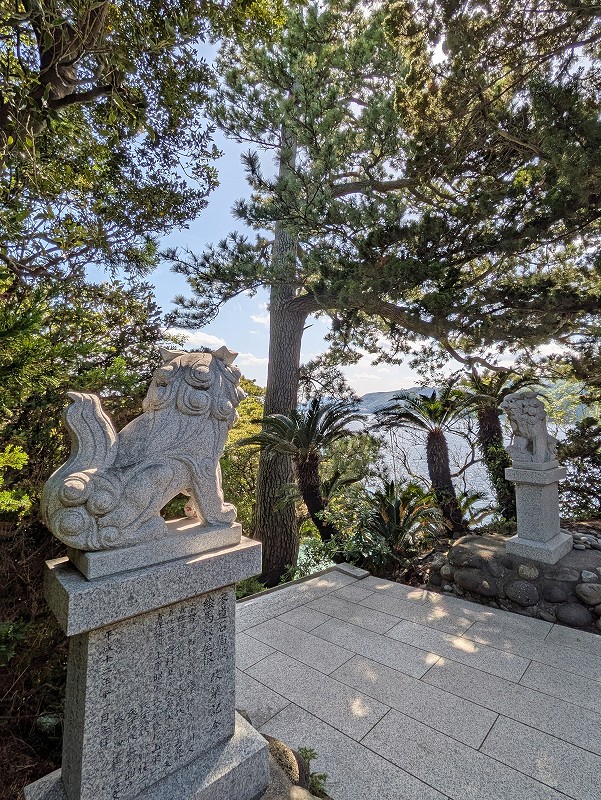 大瀬神社＠大瀬崎外海ダイビングツアー