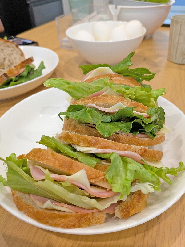 自炊朝食＠東京発小笠原ダイビングツアー