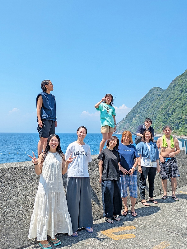 集合写真＠東京発井田ダイビングツアー