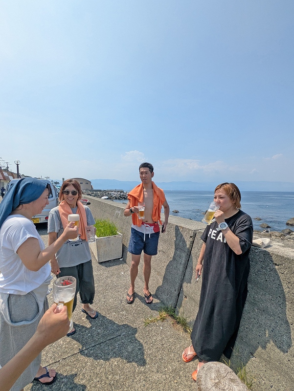 食事処大西ランチ＠東京発初島ダイビングツアー