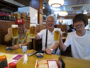 笑顔は同じ。
