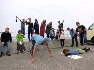 海は近い。               